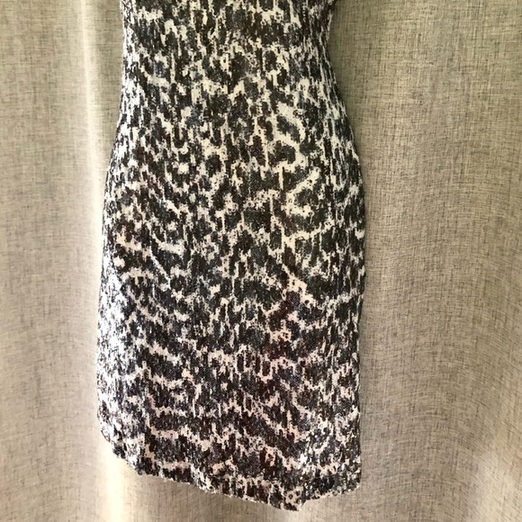 MICHAEL KORS⚡️ Gorgeous Sequin Ruched Sleeves Midi Dress_XS - Picture 7 of 13